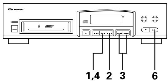PIONEER PD-M406A - POUR LIRE UNIQUEMENT LES PISTES/DISQUES VOULUS - 1