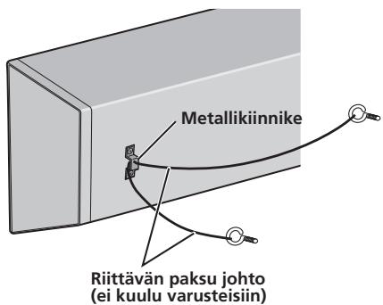 PIONEER S-LX70-C - Kiinnitä kaiutin seinään johdolla. - 1