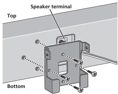 PIONEER S-LX70-C - - When installing above the TV - 1