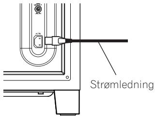 PIONEER S71W - TILKOBLING AV STRÖMLEDNINGEN - 1