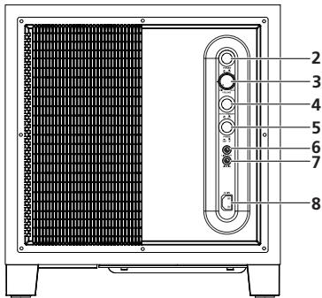 PIONEER S71W - PANNEAU ARRIÈRE - 1