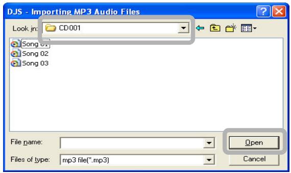 PIONEER SVJ-DS01 - 7-1 Importing an MP3 - 2