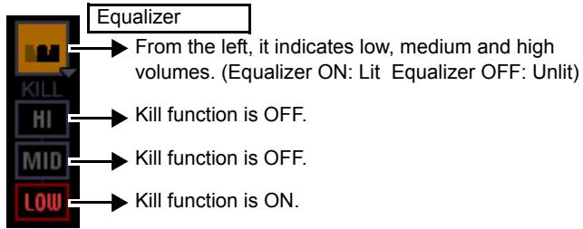 PIONEER SVJ-DS01 - When the Kill function is ON - 1