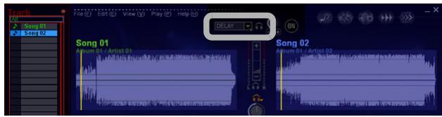 PIONEER SVJ-DS01 - Right click the [Effects] button. - 1