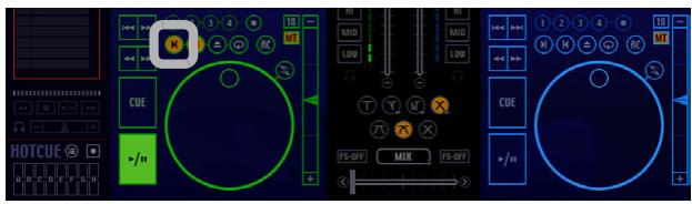 PIONEER SVJ-DS01 - While paused, click the [Loop In] button at the point where the loop is to start playing. - 1
