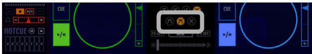 PIONEER SVJ-DS01 - Click a [Fader Curve] button. - 1