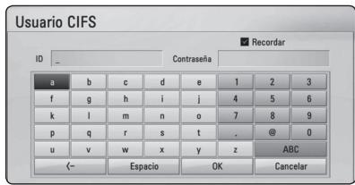 PIONEER BCS-414 - Introduccion de una ID usuario y constrasena de red - 1