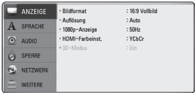 PIONEER BCS-414 - Setup-Einstellungen vornehmen - 2