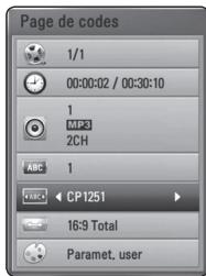 PIONEER BCS-414 - Modification de la page de code des sous-titres - 1