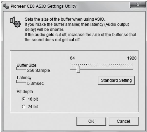 PIONEER CDJ-350-W - Click Windows [Start] menu >[All Programs] >[Pioneer] > [Pioneer CDJ] > [Pioneer CDJ ASIO Settings Utility]. - 1