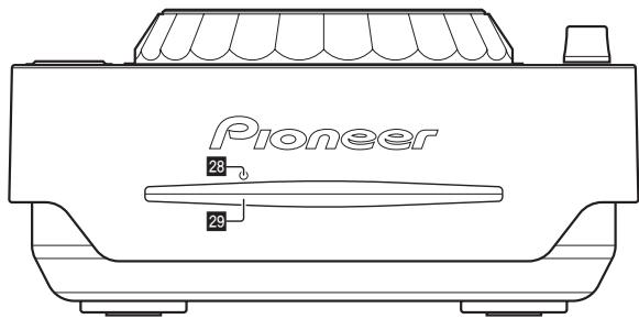 PIONEER CDJ-350-W - Front panel - 1