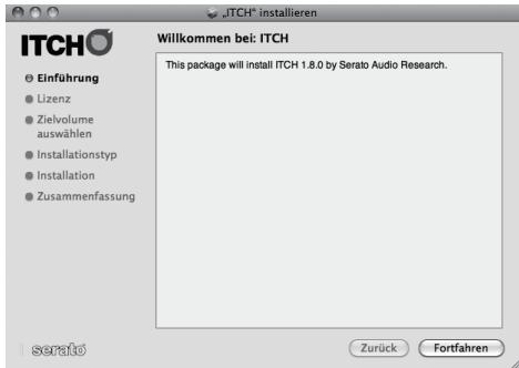 PIONEER DDJ-S1 - Doppelklicken Sie [ITCH_installer.mpkg]. - 1