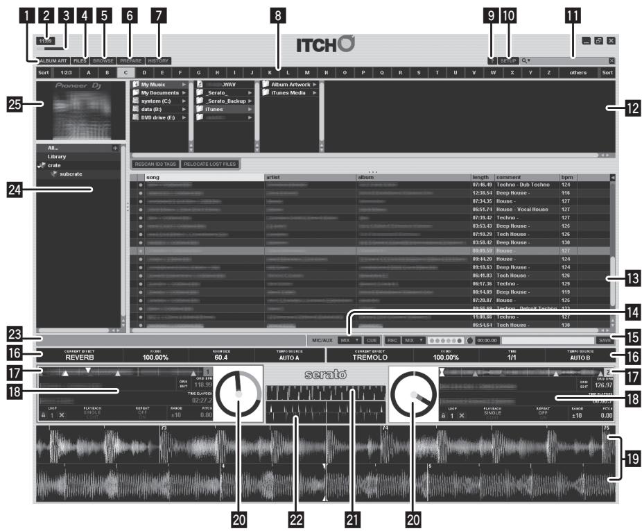 PIONEER DDJ-S1 - Screen when this unit is connected - 1