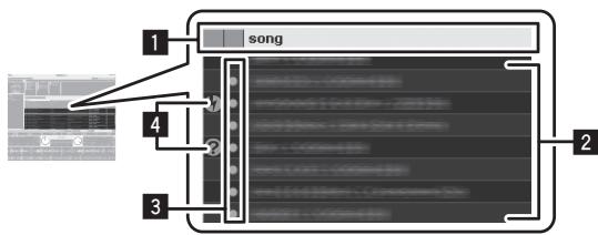 PIONEER DDJ-S1 - Track-Liste - 1
