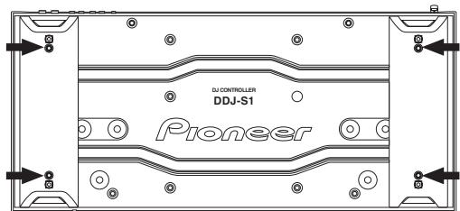 PIONEER DDJ-S1 - Utilisation sans les pieds - 1