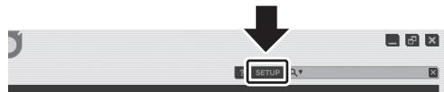 PIONEER DDJ-S1 - On the computer screen, click [SETUP]. - 1