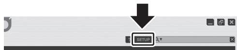 PIONEER DDJ-S1 - Auf dem Computerbildschirm klichen Sie auf [SETUP]. - 1