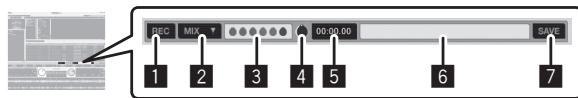 PIONEER DDJ-S1 - Panneau d'enregistrement - 1