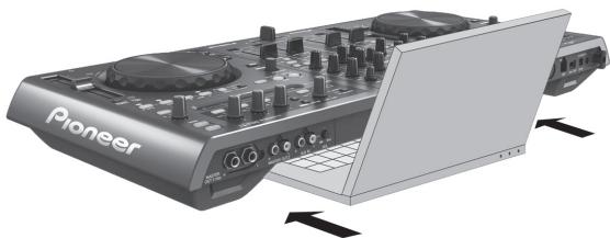 PIONEER DDJ-T1 - Using the LAPTOP DOCK - 1