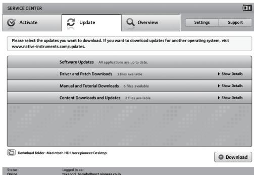 PIONEER DDJ-T1 - Updating the TRAKTOR software - 1