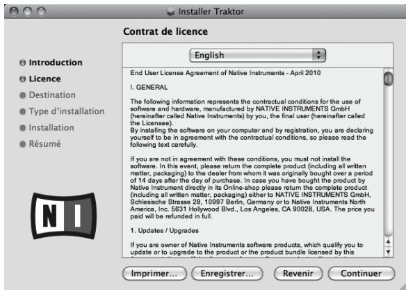 PIONEER DDJ-T1 - Double-cliquez sur [traktor installer mac. mpkg]. - 2