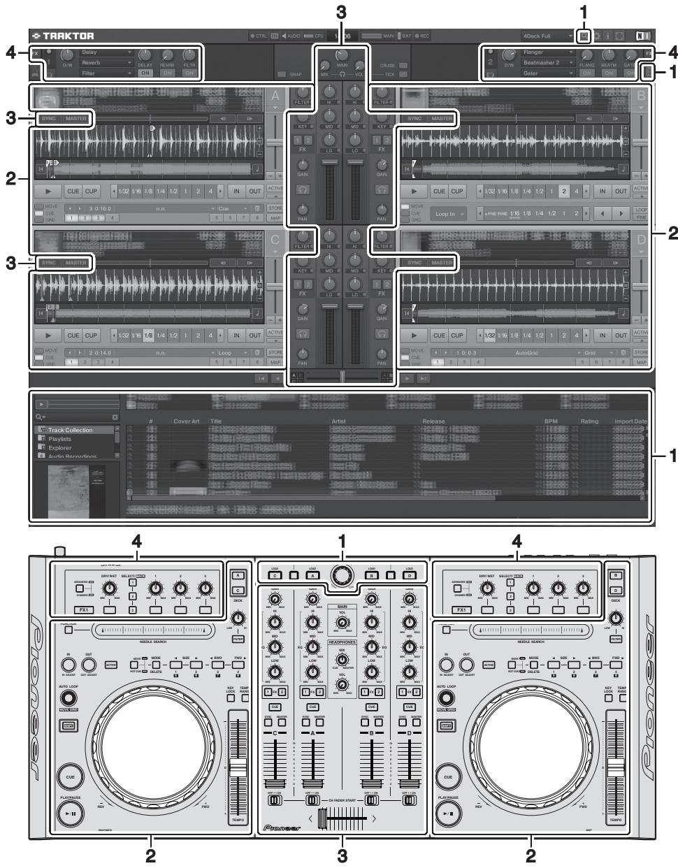 PIONEER DDJ-T1 - Bedienpult - 1