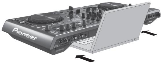 PIONEER DDJ-T1 - Utilisation de la station d'accueil pour portable - 1
