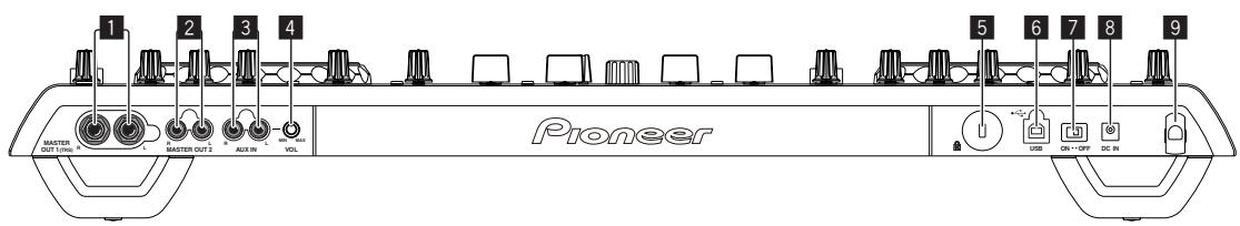 PIONEER DDJ-T1 - Rückseite - 1