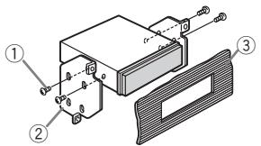 PIONEER DEH-3300UB - Montaje trasero DIN - 2