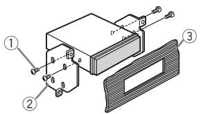 PIONEER DEH-3300UB - DIN-achtermontage - 2
