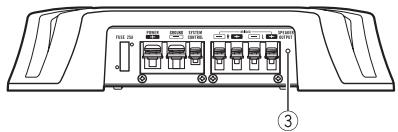 PIONEER GM-3500T - Description de l'appareil - 2