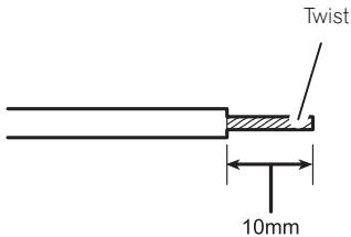 PIONEER GM-3500T - Connecting the speaker output terminals - 1