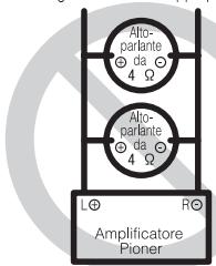 PIONEER GM-3500T - Informazioni sulla modalità di collegamento a ponte - 2
