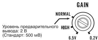 PIONEER GM-3500T - Регулировка коэффициента усиления данного устройства - 1