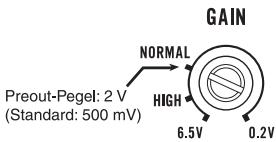 PIONEER GM-5500T - Verständungsreglung für diesen Gerät - 1