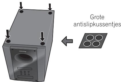 PIONEER HTP-700 - Voorbereiding van de luidsprekers - 2
