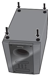 PIONEER HTP-700 - Voorbereiding van de luidsprekers - 4