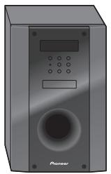 PIONEER HTP-700 - Doos van de receiver-subwoofer (SX-SWR1) - 4