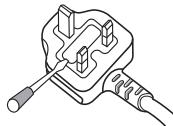 PIONEER HTP-700 - If the fitted moulded plug is unsuitable for your socket outlet, then the fuse shall be removed and the plug cut off and disposed of safely. There is a danger of severe electrical shock if the cut off plug is inserted into any 13 amp socket. - 1
