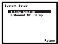 PIONEER HTP-FS500 - ② Pour une écoute personnelle (MCACC) - 8