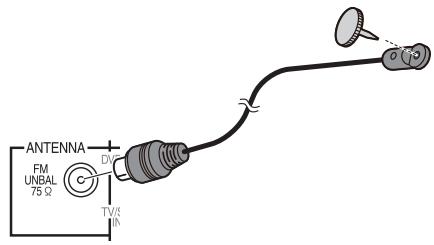 PIONEER HTP-FS510 - Branchement de l'antenne FM - 1