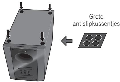 PIONEER HTP-FS510 - Voorbereiding van de luidsprekers - 2