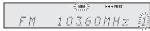 PIONEER X-HM10-S - ■ Memorising a station - 1