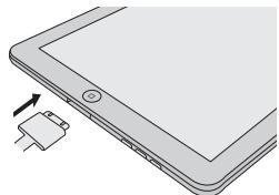 PIONEER X-HM10-S - Conexión de un iPad (terminal USB) - 1