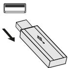 PIONEER X-HM10-S - Enlever le dispositif de mémoire USB - 1