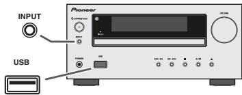 PIONEER X-HM10-S - Escuchando a工程技术 de almacenamento USB/ player MP3 - 1