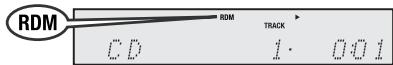 PIONEER X-HM10-S - Para cancelar la reproduccion aleatoria: - 1