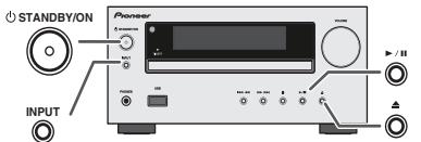 PIONEER X-HM10-S - System off (stand-by operation): - 1