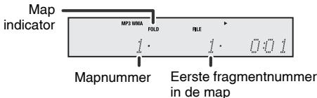 PIONEER X-HM10-S - Procedure voor het afspelen van een MP3/WMA-disc met stand Map ingeschakeld - 2