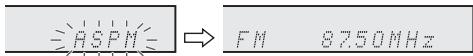 PIONEER X-HM10-S - Using the Auto Station Programme Memory (ASPM) - 1